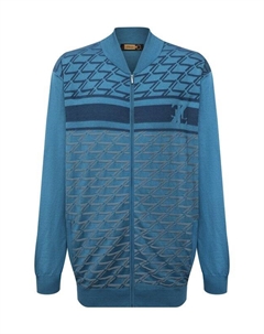 Кардиган из шелка и хлопка Zilli