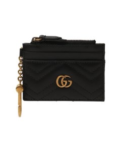 Кожаный футляр для кредитных карт GG Marmont 2 0 Gucci