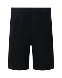 Шорты изо льна и хлопка Saint laurent