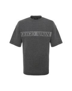 Хлопковая футболка Giorgio armani