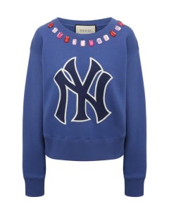 Хлопковый свитшот x NY Yankees Gucci
