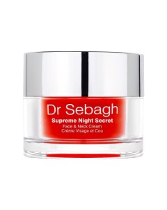 Восстанавливающий ночной крем для лица шеи и области декольте Supreme Night Secret Face Neck 50ml Dr. sebagh