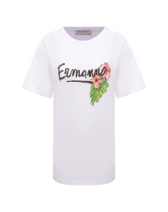 Хлопковая футболка Ermanno firenze