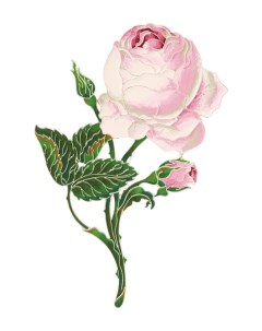 Брошь Розы Зимнего Дворца Русские самоцветы