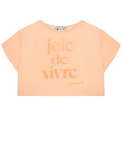 Укороченная футболка с притом joie de vivre Mipounet