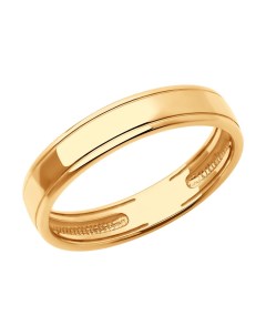 Обручальное кольцо из золота Sokolov