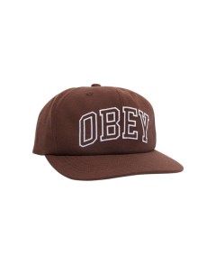 Кепка Rush 6 Panel Classic Snapback Brown Obey