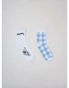 Набор из 2 пар носков с принтом для мальчиков Sela