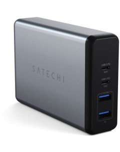 Зарядное устройство сетевое ST TC108WM 108W Pro Type C PD серый космос Satechi