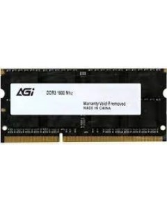 Модуль памяти SODIMM DDR3 4GB 160004SD128 PC4 12800 1600MHz 1 2V OEM Agi
