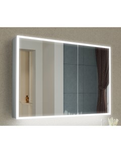 Зеркало шкаф ES 3808D 80х70 с подсветкой ИФК выключатель Esbano