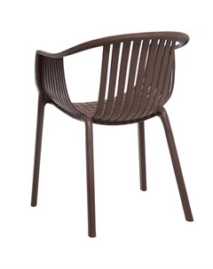 Кресло Vernaccia 64x54x76 см пластик цвет коричневый Без бренда