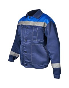 Куртка рабочая Высота цвет синий размер 52 54 рост 182 188 см Без бренда