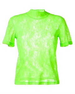 Ssheena кружевная футболка m зеленый Ssheena