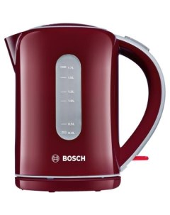 Чайник TWK 7604 3000 Вт красный 1 7 л пластик Bosch