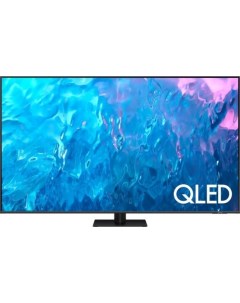 Телевизор QLED 65 QE65Q80CAUXRU Series 8 черненое серебро 4K Ultra HD 100Hz DVB T2 DVB C DVB S2 USB  Samsung