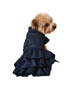 Платье для собак Delight S длина спины 30см обхват груди 32 39см синее Foxie