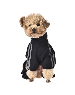 Комбинезон для собак Sport team XL (длина спины 45см, обхват груди 62-68см) черный Foxie