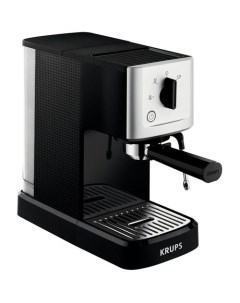 Кофеварка XP344010 рожковая черный серебристый Krups