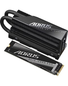 SSD накопитель Aorus Gen5 12000 AG512K2TB 2ТБ M 2 2280 PCIe 5 0 x4 NVMe M 2 Gigabyte