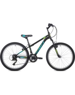 Велосипед Aztec 2021 горный подростковый рама 12 колеса 24 черный 17 8кг Foxx