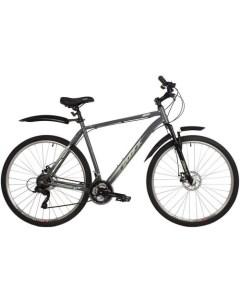 Велосипед Aztec D 29 2021 горный взрослый рама 20 колеса 29 серый 17 8кг Foxx