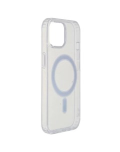 Чехол для Apple iPhone 15 Plus MagSafe прозрачный Zibelino