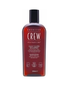 Ежедневный шампунь для седых волос Daily Silver Shampoo 250 мл American crew