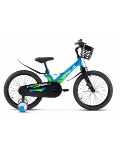 Велосипед для малышей Flash KR 18 Z010 Темно синий Зеленый JU135242 LU098250 9 1 Stels