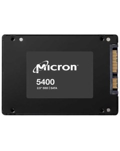 SSD накопитель 5400MAX 480GB SATA 2 5 MTFDDAK480TGB 1BC1ZABYY Micron