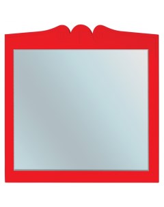 Зеркало Эстель 80 красное Bellezza