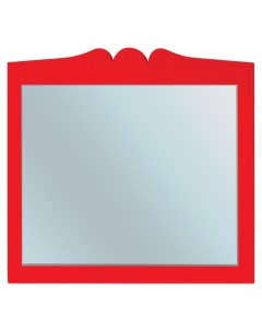 Зеркало Эстель 90 красное Bellezza