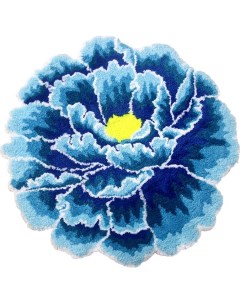 Коврик Peony Flower Blue 60 см Carnation home fashions