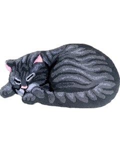 Коврик Sleeping Cat Grey 84 см Carnation home fashions