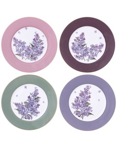 Набор тарелок Lilac 21 см 4 шт Lefard