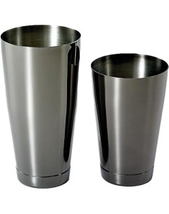 Шейкер американский стаканы 0 82л и 0 53л олово черная сталь M37009BK Mercer culinary