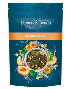 Чай зеленый Фруктовый рай листовой 70 г Краснодарский чай