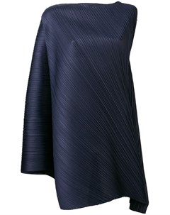 Pleats please by issey miyake плиссированный топ асимметричного кроя Pleats please by issey miyake