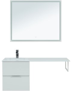 Мебель для ванной Алвита 120 см белый Aquanet