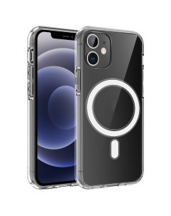 Прозрачный магнитный чехол MagSafe для Apple IPhone 12 12 pro Meyoto