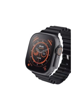 Cмарт часы T900 Ultra черный Nobrand