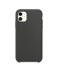 Чехол для iPhone 11 черный SCIP11 01 BLAC Silicone case
