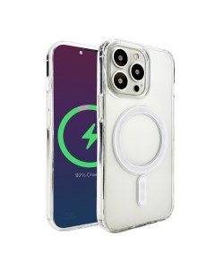 Чехол прозрачный для MagSafe на iPhone 13 Pro clear case с магнитом Original drop
