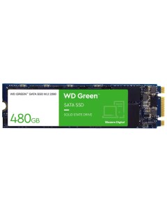 SSD накопитель Green M 2 2280 480 ГБ S480G2G0B Wd