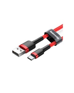 Кабель Type C USB 2 А 3 м красный Baseus