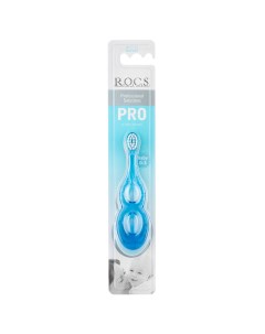 Зубная щетка PRO baby синяя 0 3 года R.o.c.s.