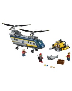 Конструктор City Deep Sea Explorers Вертолет исследователей моря 60093 Lego