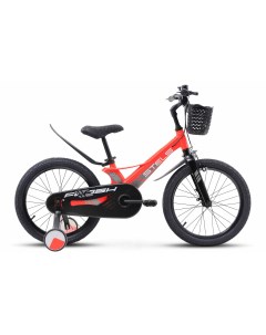 Детский велосипед Flash KR 18 Z010 91 Красный с дополнительными колесами Stels