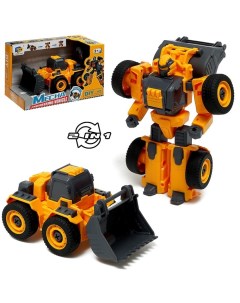 Конструктор винтовой Погрузчик 9785366 2 в 1 робот машина Dade toys