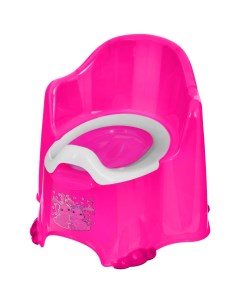 Горшок детский 11111 ярко розовый Dunya plastik